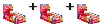 3 x USN Trust Cookie Bars (12x60g) Speculoos