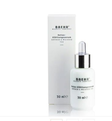 Pedibaehr - Baehr Beauty Concept - Detox-Glättungsserum Grüner & Weißer Tee, 30 ml