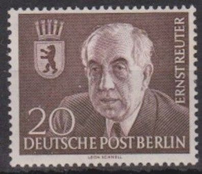 Berlin 1954 postfrisch MiNr. 115 Prof. Dr. Ernst Reuter