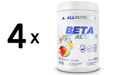 4 x Beta Alanine, Mango - 500g