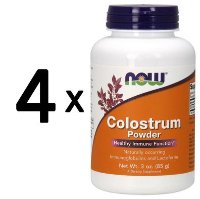 4 x Colostrum, 100% Pure Powder - 85g