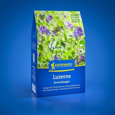 Luzerne, 400 g, Königin der Futterpflanzen - Stickstoffsammler und