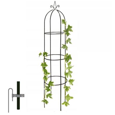 Rosenbogen 190cm Obelisk Pergola Rankhilfe Rosensäule Rankgitter Rankgerüst