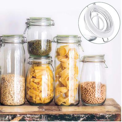 Einmachgläser groß Glasbehälter Bügelverschluss Einmachglas Vorratsglas S1