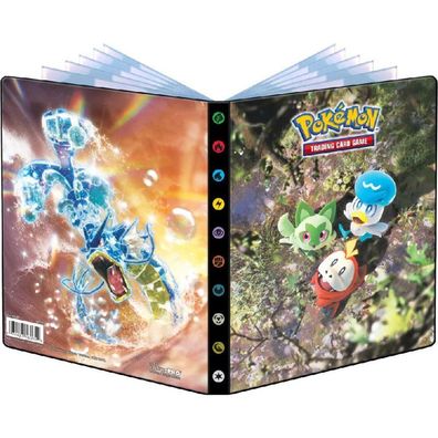 Pokemon 80 Karten Album TCG Ordner Krokel, Felori, Kwaks & Garados