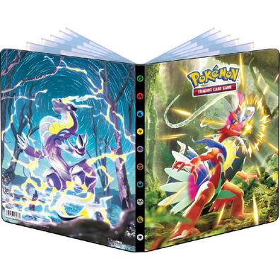 Pokemon 252 Karten Album TCG Ordner Karmesin & Purpur