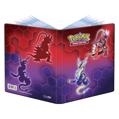 Pokemon 80 Karten Album TCG Ordner Koraidon & Miraidon