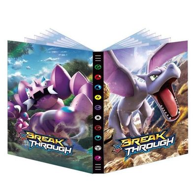 Pokemon Ordner Aerodactyl Piondragi Sammelalbum 432 Karten Portfolio