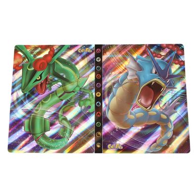 3D Holo Pokemon Ordner Rayquaza Garados Sammelalbum 432 Karten Portfolio