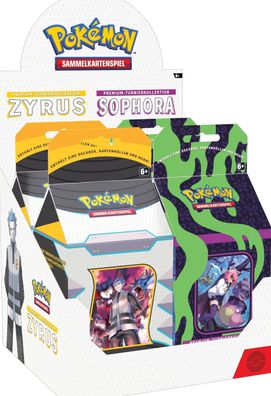 Pokemon Premium Tournament Collection Zyrus und Sophora Deutsch Zyrus