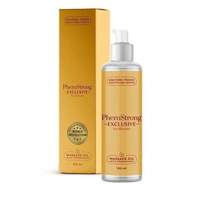 Exklusives Pheromon-Therapie-Massageöl fér Damen, 100ml