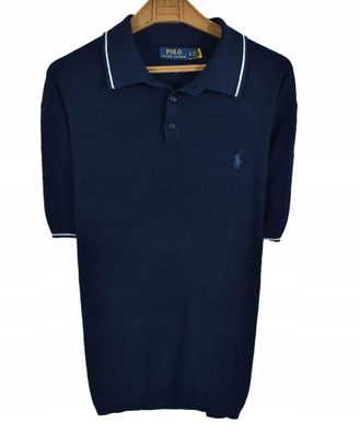 RALPH LAUREN Leinen-Baumwoll-Polohemd Herren XL