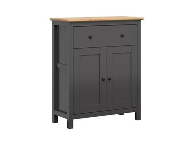 Kommode Hesen Sideboard Schubladenschrank 44 x 101 x 121 , Braun