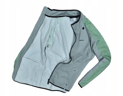 SKODA WOMEN Ungeknöpftes Sweatshirt mit Stehkragen L