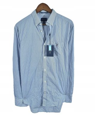 GANT Broadcloth Stripe Regular Herrenhemd Neu M