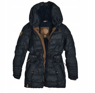 Naketano Knastrologin Winterjacke mit hohem Kragen M