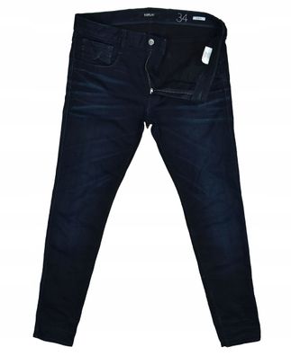REPLAY Anbass Herren Denim-Hose W34 L34
