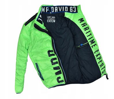 CAMP DAVID Blau Nautisch Isolierte Herrenjacke XL