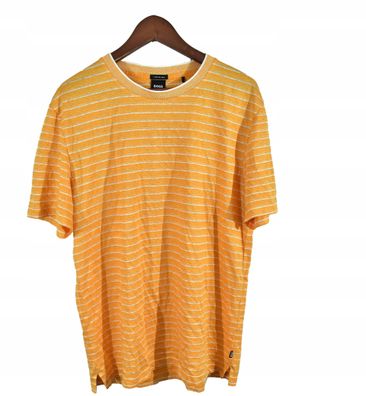 HUGO BOSS Baumwoll-Leinen Herren-T-Shirt XL