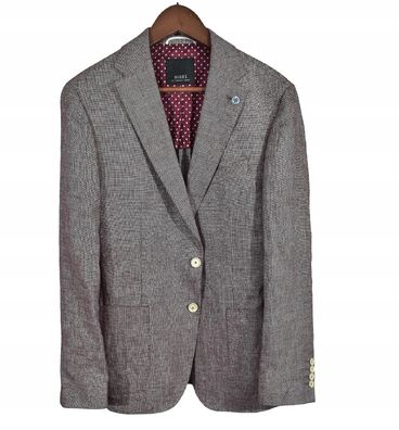 DIGEL Soft Linen Herren-Woll-Leinen-Jacke 48