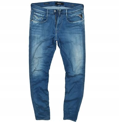Herren Denim-Jeans-Hose REPLAY Anbass W33 L36