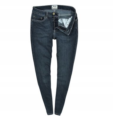 ACNE Skin 5 Lt Raven Jeans Skinny Women's W27 L32