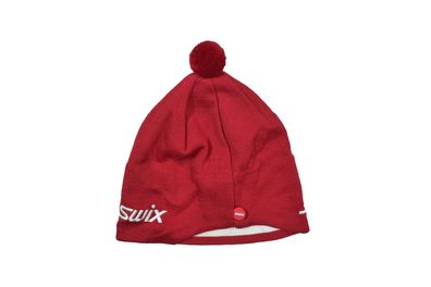 Wollmütze mit Pompon Beanie 56 SWIX Mütze