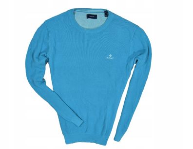 GANT Premium Cotton Herren Pullover mit Rundhalsausschnitt / M