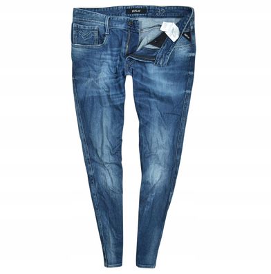 REPLAY Anbass Herren Denim-Hose W32 L34