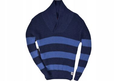 TOMMY Hilfiger Herren Pullover gestreift / M