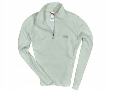 THE NORTH FACE Damen Fleece Sweatshirt mit halbem Reißverschluss / M