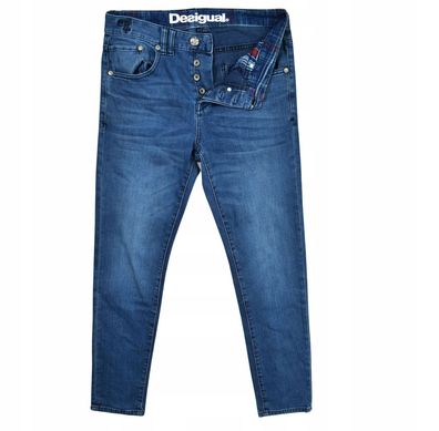 Desigual Herren Slim Jeans Hose W30 L32