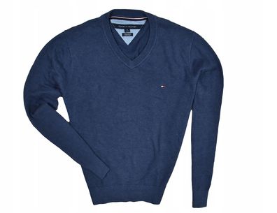 TOMMY Hilfiger Herren Pullover aus Pima-Baumwolle / M