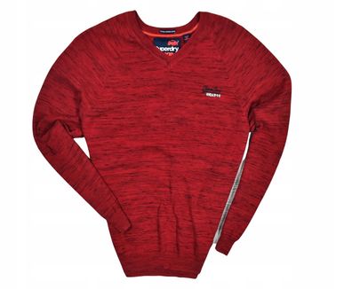 Superdry Premium gekämmte Baumwolle Herren Pullover / M