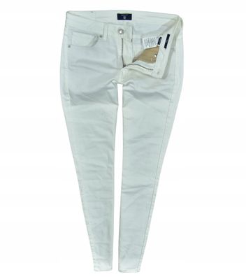 GANT Weiß Damen Slim Jeans Hose W28 L32