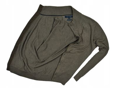 TOMMY Hilfiger Ungeknöpfter Pima-Baumwoll-Kaschmir-Pullover XL