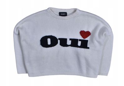 THE Kooples Pullover aus Merinowolle in Übergröße