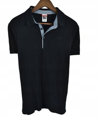 THE NORTH FACE Schwarzes Herren-Poloshirt M