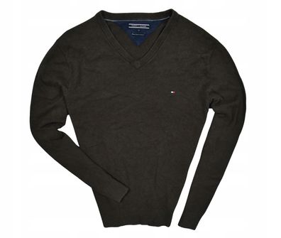 TOMMY Hilfiger Pima Baumwolle Kaschmir Pullover Herren M