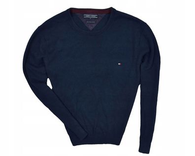 TOMMY Hilfiger Pima-Baumwoll-Kaschmir-Pullover / XL