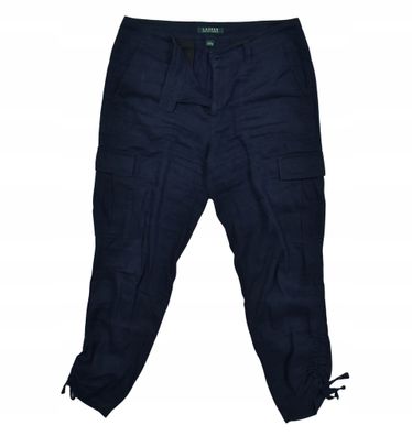RALPH LAUERN Damen Cargo-Hose aus Leinen S / M