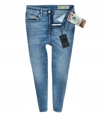 DIESEL D-Eiselle Gerade Jeans mit hoher Taille W28 L32