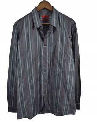 HUGO BOSS Herren-Hemd gestreift Slim Fit XL
