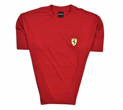 Ferrari Rot Vtg Herren T-Shirt mit Logo / XL