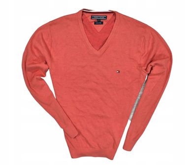 TOMMY Hilfiger Seide Baumwolle Herren Pullover Seide / M