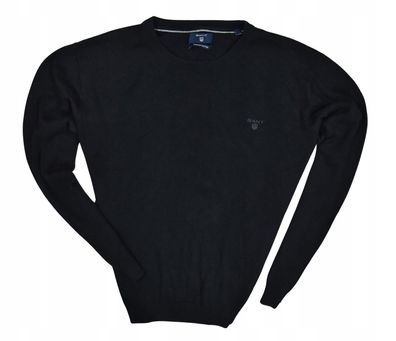 GANT Premium Cotton Herrenpullover mit Rundhalsausschnitt / 2XL