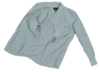 RALPH LAUREN Gestreiftes Hemd Old Money Slim Fit M
