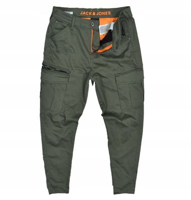 JACK JONES Carrot Ace Herren Cargo-Hose W30 L34