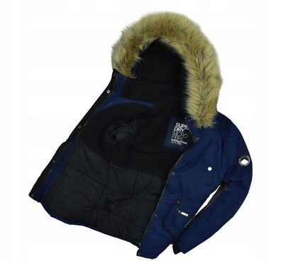 Superdry Alpine Mikrofaser-Winterjacke Damen 40