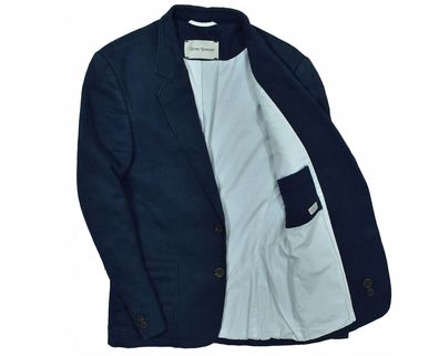 OLIVER Spencer Leinen-Baumwolle Herrenjacke 38